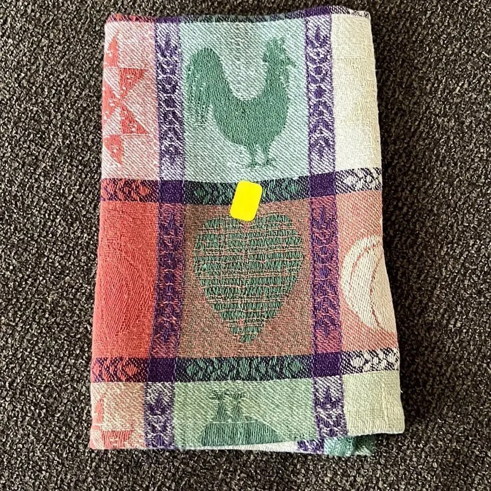 Autumnal2 Farmhouse Set of 4 Dinner Square Cloth Napkins- 16” by 16”